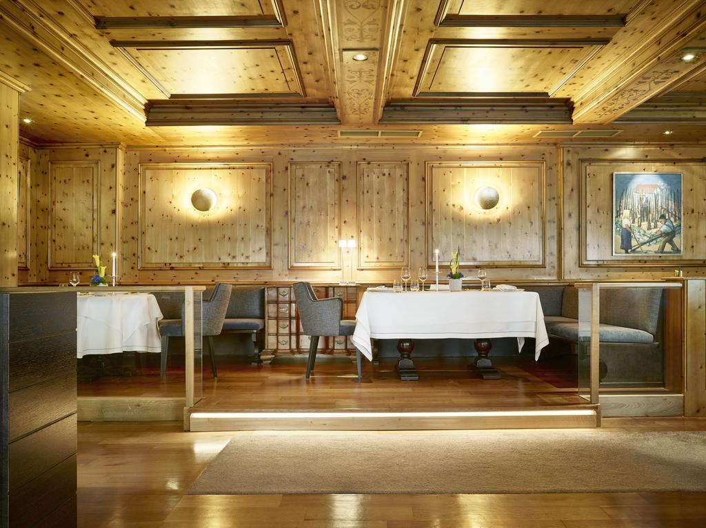 库洛姆宾酒店 弗赖堡 外观 照片 Restaurant Dolder Grand