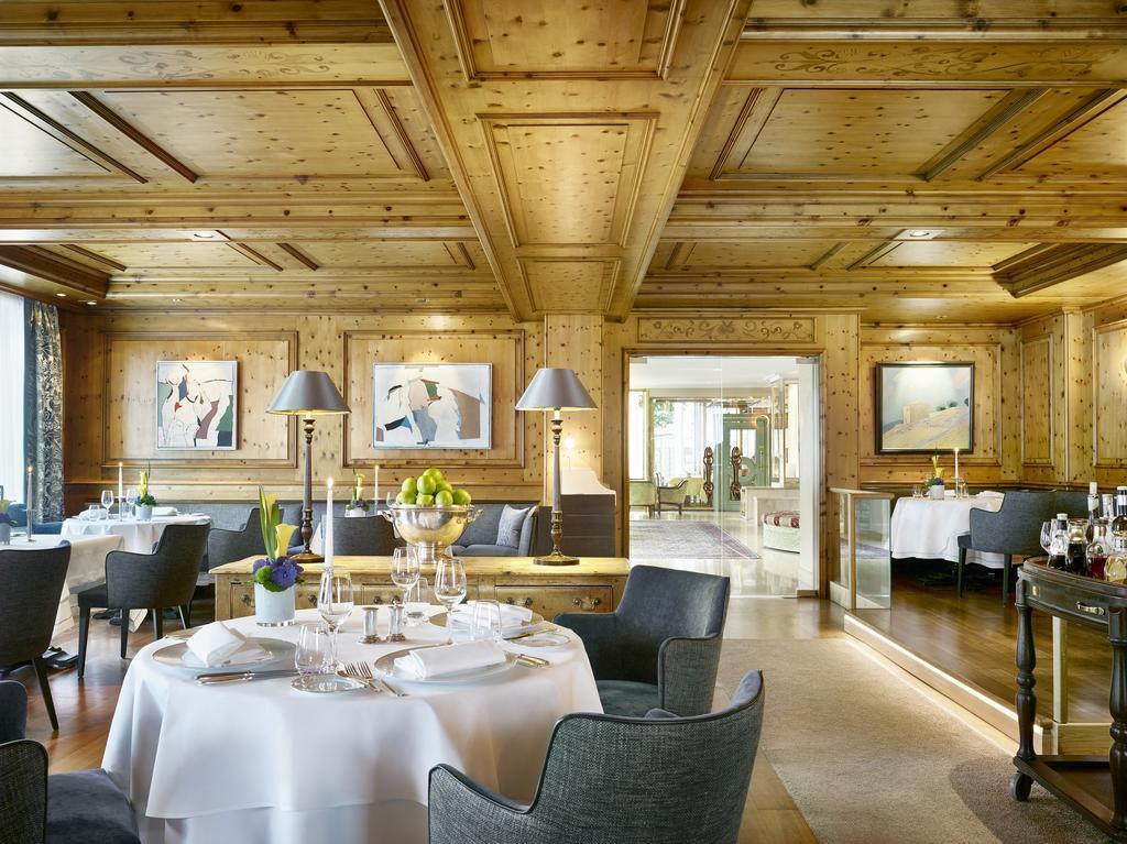 库洛姆宾酒店 弗赖堡 外观 照片 Restaurant "Dolder Grand"