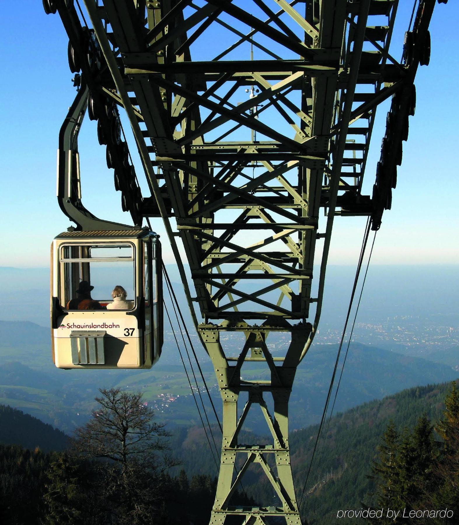 库洛姆宾酒店 弗赖堡 设施 照片 The cable car